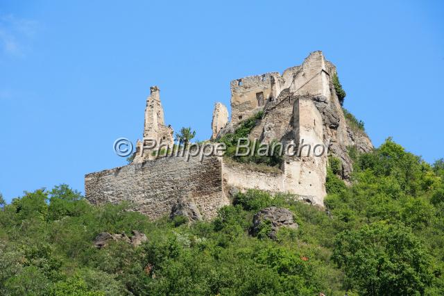 autriche durnstein 4.JPG - Ruines du château où Richard Cœur de Lion fut retenu prisonnierDürnstein, Vallée du Danube, Wachau, Basse-Autriche